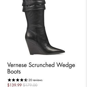 Size 8 nine west booties *NEW IN BOX*